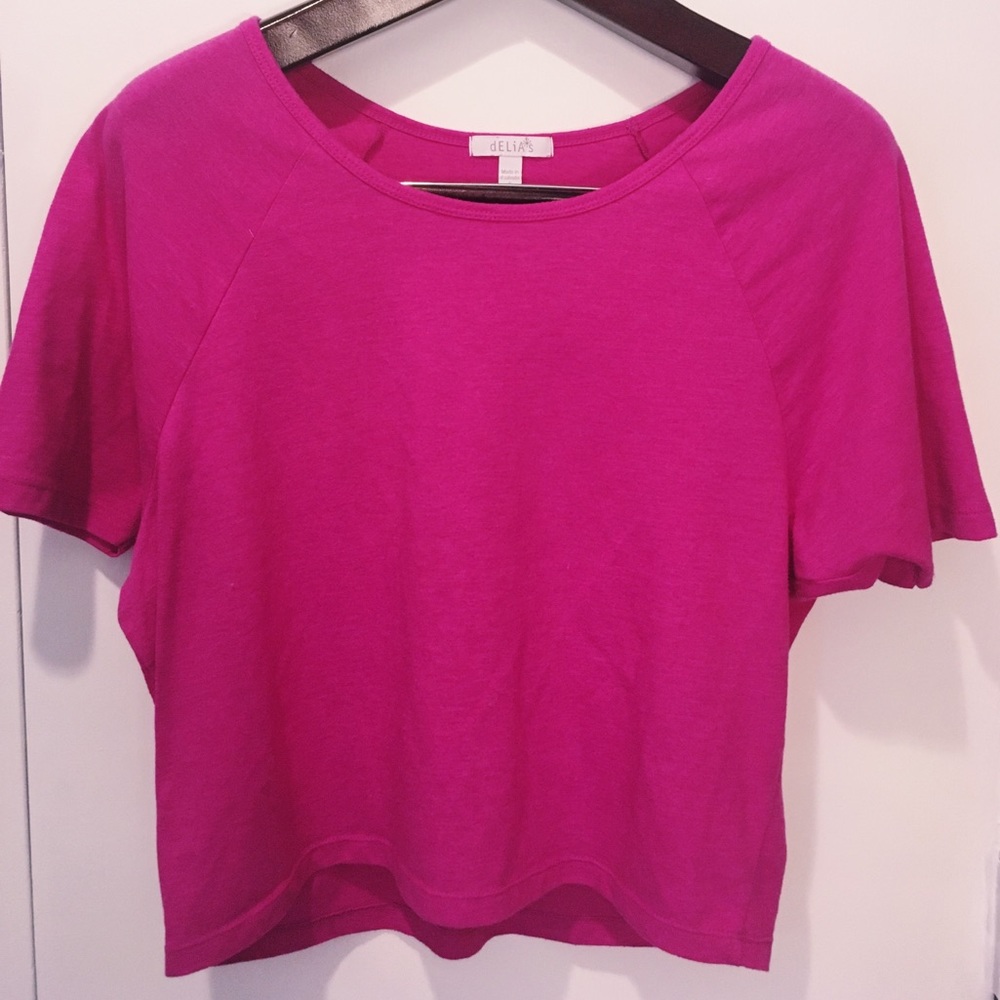 Magenta Basic Top